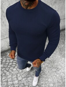 Vīriešu džemperis tumši zils OZONEE JS/2001-10Z