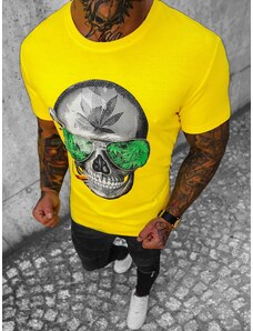 Vīriešu T-krekls Dzeltens OZONEE JS/Y70019