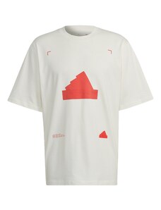 ADIDAS SPORTSWEAR Sporta krekls koraļļu / gandrīz balts