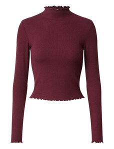 EDITED T-Krekls 'Daniela' bordo