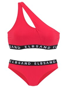 Elbsand Bikini ugunssarkans / melns / balts