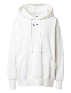 Nike Sportswear Sportisks džemperis 'Phoenix Fleece' melns / balts