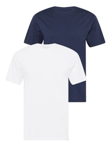 WRANGLER T-Krekls tumši zils / balts