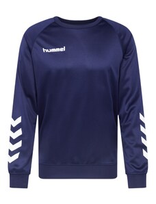 Hummel Sportiska tipa džemperis tumši zils / balts