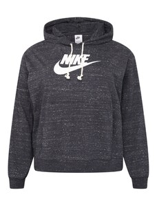 Nike Sportswear Sportisks džemperis raibi melns / balts