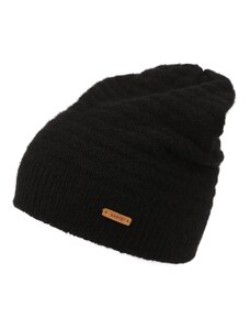 Barts Cepure 'Seume' karameļkrāsas / melns