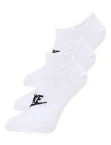 Nike Sportswear Zeķes pēdiņas melns / balts