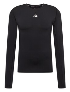 ADIDAS PERFORMANCE Sporta krekls melns / balts