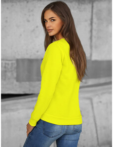 Sieviešu džemperis dzeltena-neons OZONEE JS/W01Z