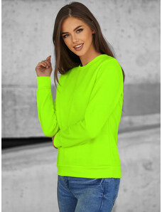 Sieviešu džemperis zaļa-neons OZONEE JS/W01Z