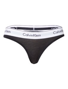 Calvin Klein Underwear Stringu biksītes gaiši pelēks / melns / balts