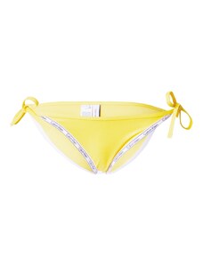 Calvin Klein Swimwear Bikini apakšdaļa dzeltens / melns / balts