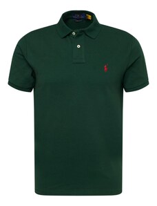 Polo Ralph Lauren T-Krekls tumši zaļš / sarkans