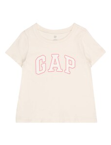 GAP T-Krekls rozā / balts / gandrīz balts