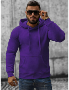 Vīriešu džemperis ar kapuci violeta OZONEE JS/2009Z