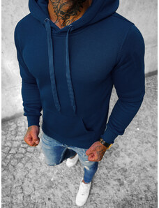 Vīriešu džemperis ar kapuci indigo OZONEE JS/2009/66Z