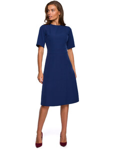 Stylove Woman's Dress S240 Navy Blue