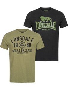 Vīriešu T-krekls, Lonsdale 2-Pack