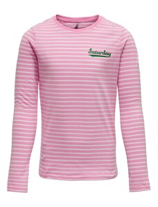 KIDS ONLY T-Krekls 'Weekday' zāles zaļš / gaiši rozā / balts