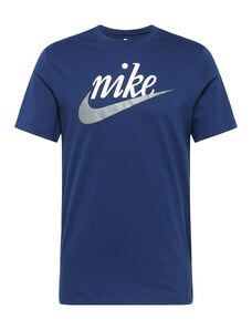 Nike Sportswear T-Krekls 'FUTURA 2' genciāna / pelēks / balts