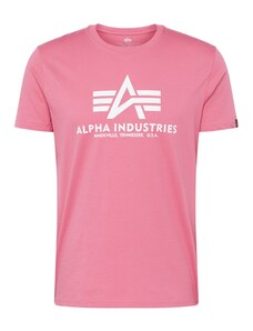 ALPHA INDUSTRIES T-Krekls gaiši rozā / balts