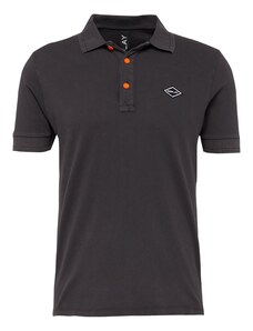 REPLAY T-Krekls oranžs / melns / balts