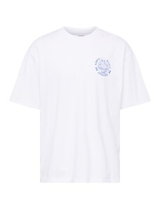 EDWIN T-Krekls karaliski zils / balts