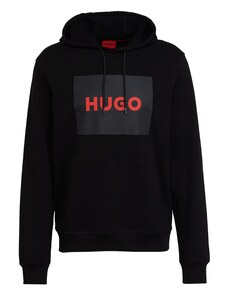 HUGO Sportisks džemperis 'Duratschi' sarkans / melns