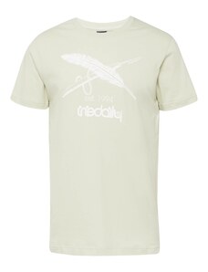 Iriedaily T-Krekls pasteļzaļš / balts