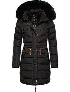 NAVAHOO Ziemas mētelis 'Paula' melns