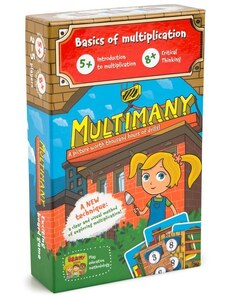THE BRAINY BAND Reizināšana - Attīstoša spēle Multimany 0110/One size