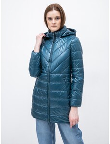 CALVIN KLEIN - Pavasara jaka sievietēm, Pārstrādāts polsterēts mēteļtērps