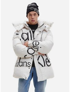 Calvin Klein Jeans - Vīriešu ziemas jaka, RECYCLED POLYESTER LOGO PUFFER