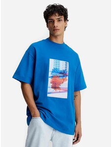 Calvin Klein Jeans - Vīriešu krekliņš, Oversized Embroidered