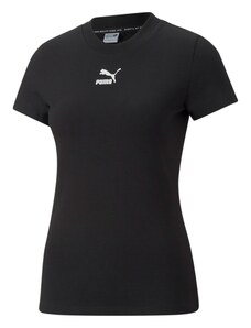 PUMA T-Krekls melns / balts