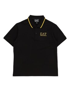EA7 Emporio Armani T-Krekls dzeltens / melns