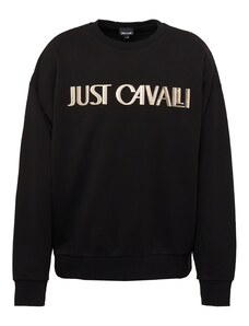 Just Cavalli Sportisks džemperis 'SOHO' miesaskrāsas / zelts / melns
