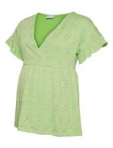 MAMALICIOUS T-Krekls 'Dinne' gaiši zaļš