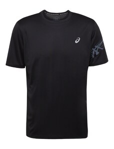 ASICS Sporta krekls bazaltpelēks / sudrabpelēks / melns
