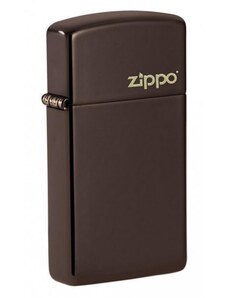 Zippo 26958 Slim Brown Zippo Logo