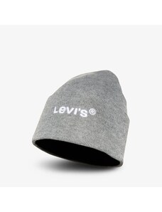 Levi's Cepure Ziemas Wordmark Beanie Sievietēm Aksesuāri Ziemas cepures D55480005 Pelēka