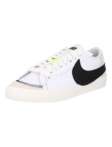 Nike Sportswear Zemie brīvā laika apavi 'Blazer 77 Jumbo' nebalināts / melns / balts