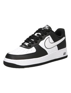 Nike Sportswear Zemie brīvā laika apavi 'AIR FORCE 1 07' melns