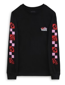 VANS T-Krekls 'Valentines' rožkrāsas / sarkans / melns