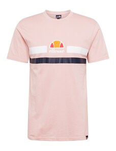 ELLESSE T-Krekls 'Aprel' tumši zils / oranžs / rožkrāsas / balts