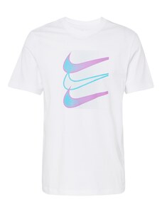 Nike Sportswear T-Krekls debeszils / lillā / gandrīz balts