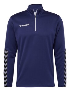 Hummel Sportiska tipa džemperis tumši zils / balts