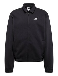 Nike Sportswear Sportiska jaka 'HARRINGTON' melns / balts