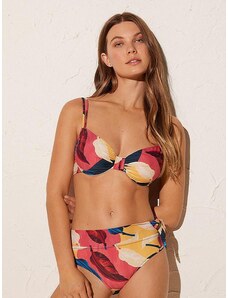 Ysabel Mora formējošs bikini peldkostīms "Eliana Multicolor Flower Print"