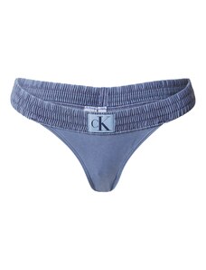 Calvin Klein Swimwear Bikini apakšdaļa zils džinss / tumši zils